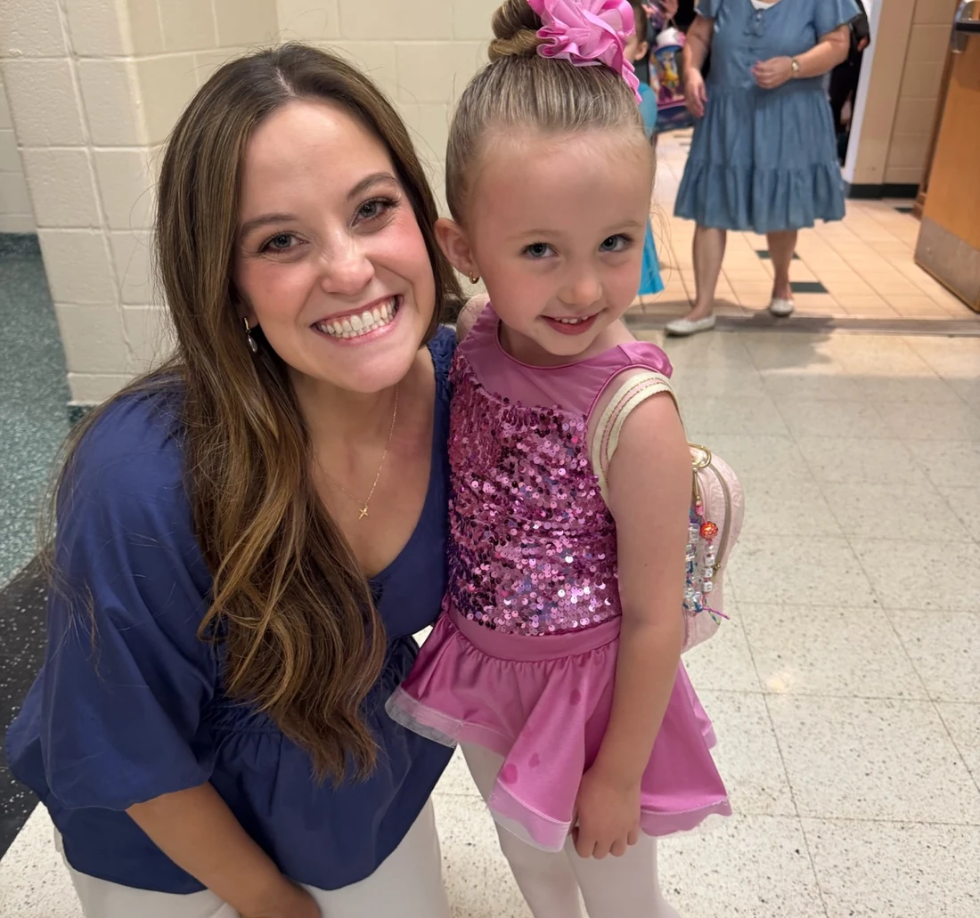 Legacy Performing Arts instructor working with a young dancer